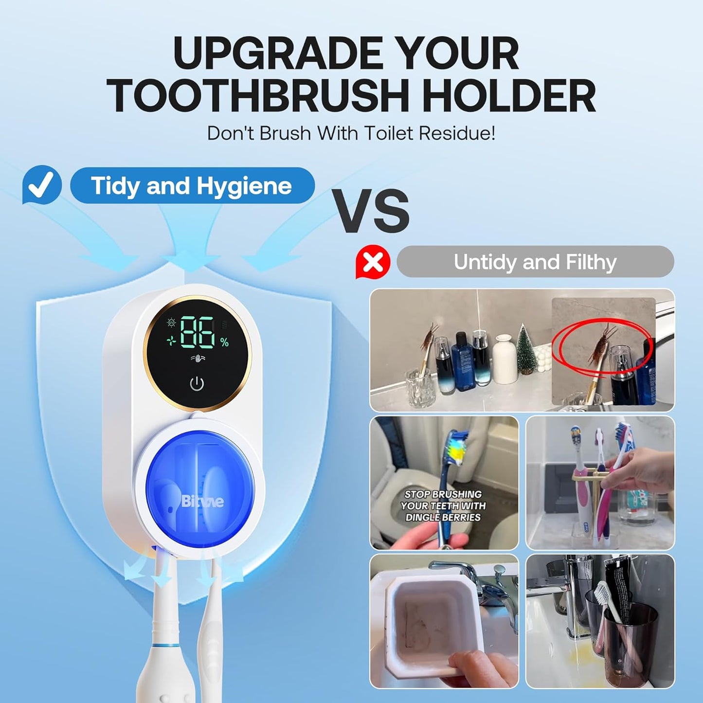UV Toothbrush Sterilizer