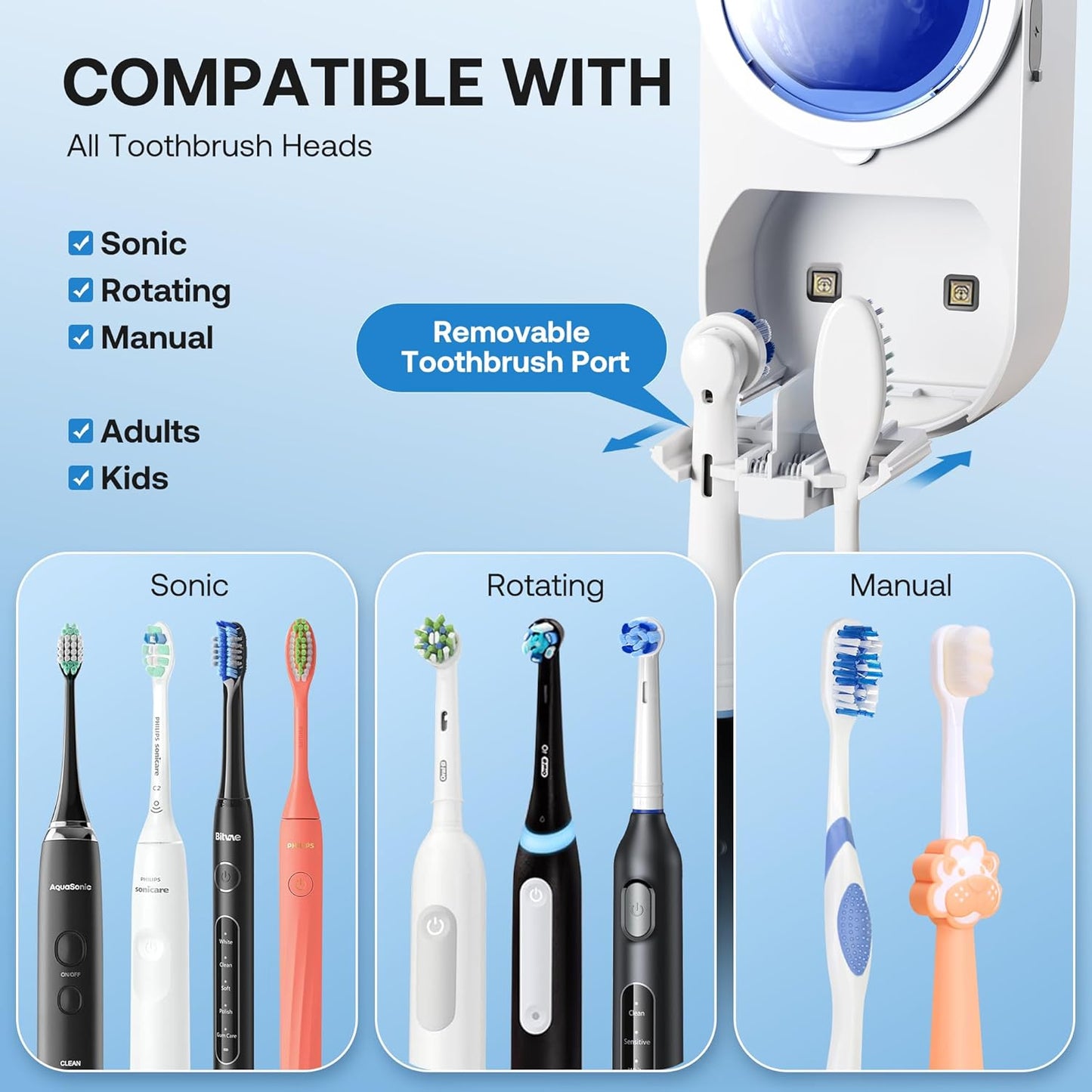 UV Toothbrush Sterilizer