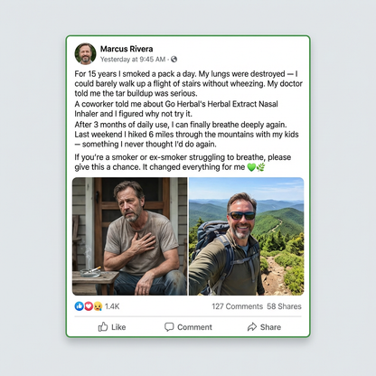 Herbal Extract Nasal Inhaler