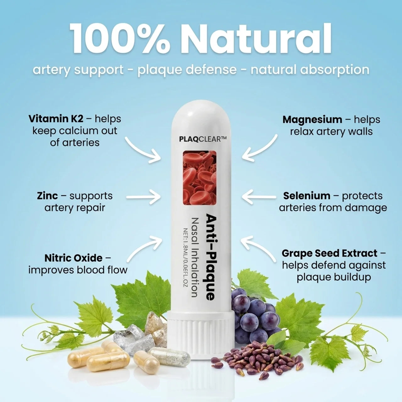 PlaqClear™ Nasal Inhaler